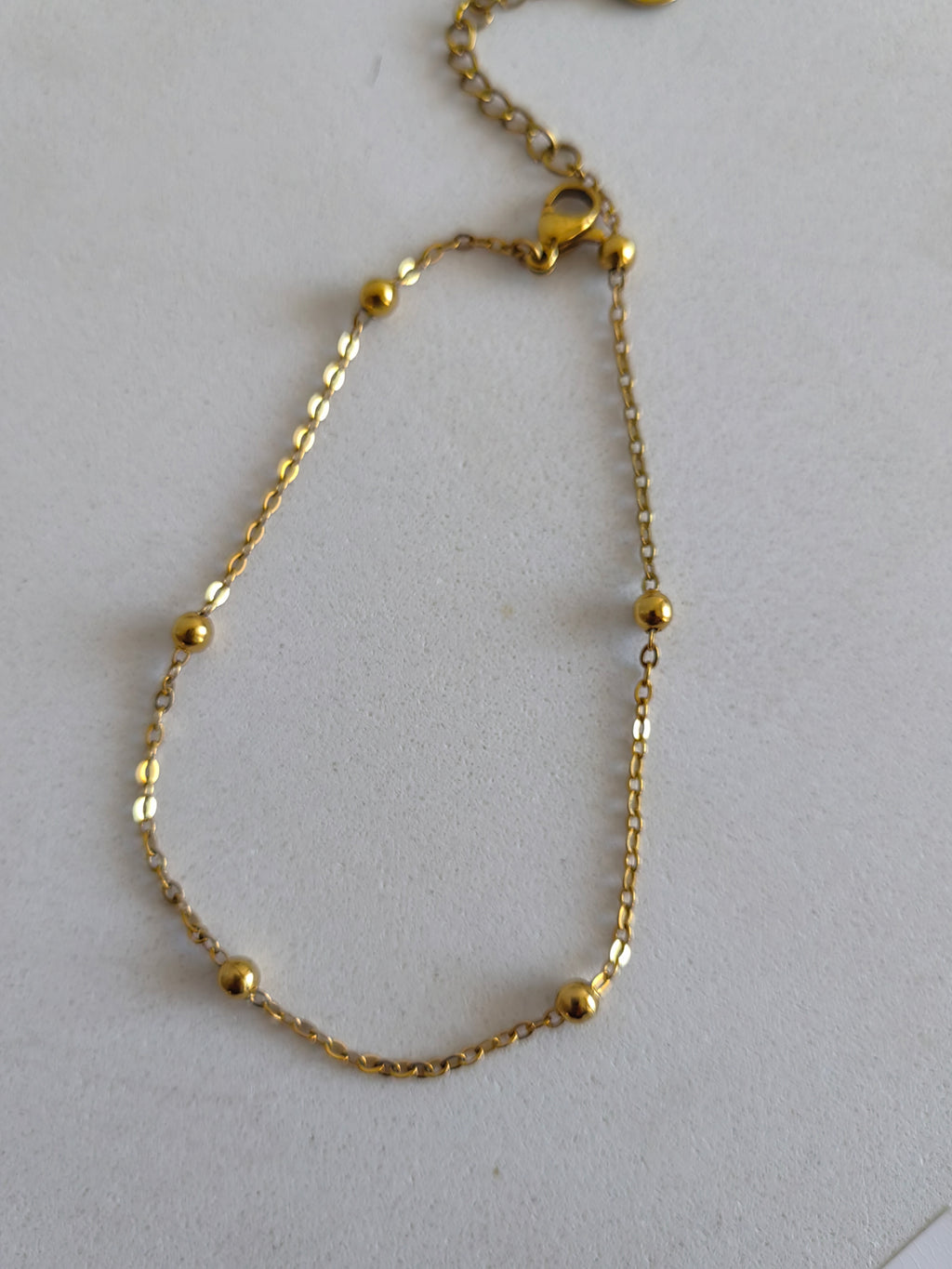LARGE DEW DROP ANKLET