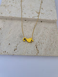 DAINTY 3 INITIAL NECKLACE