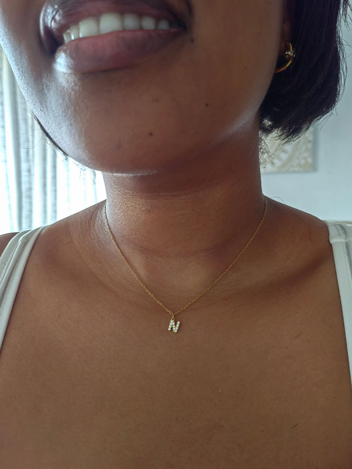DAINTY LETTER NECKLACE
