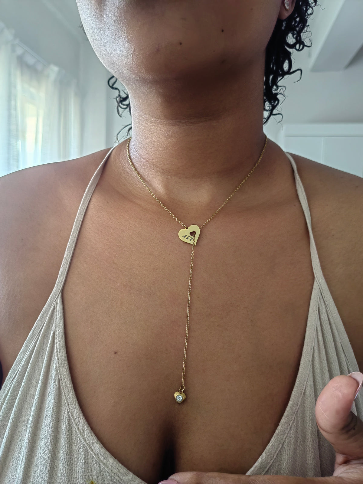 MISSING HEART NECKLACE