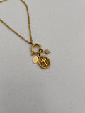 TEENS CROSS CHARM NECKLACE