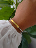 TENNIS NAMEPLATE BRACELET