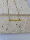THIN NAMEPLATE NECKLACE