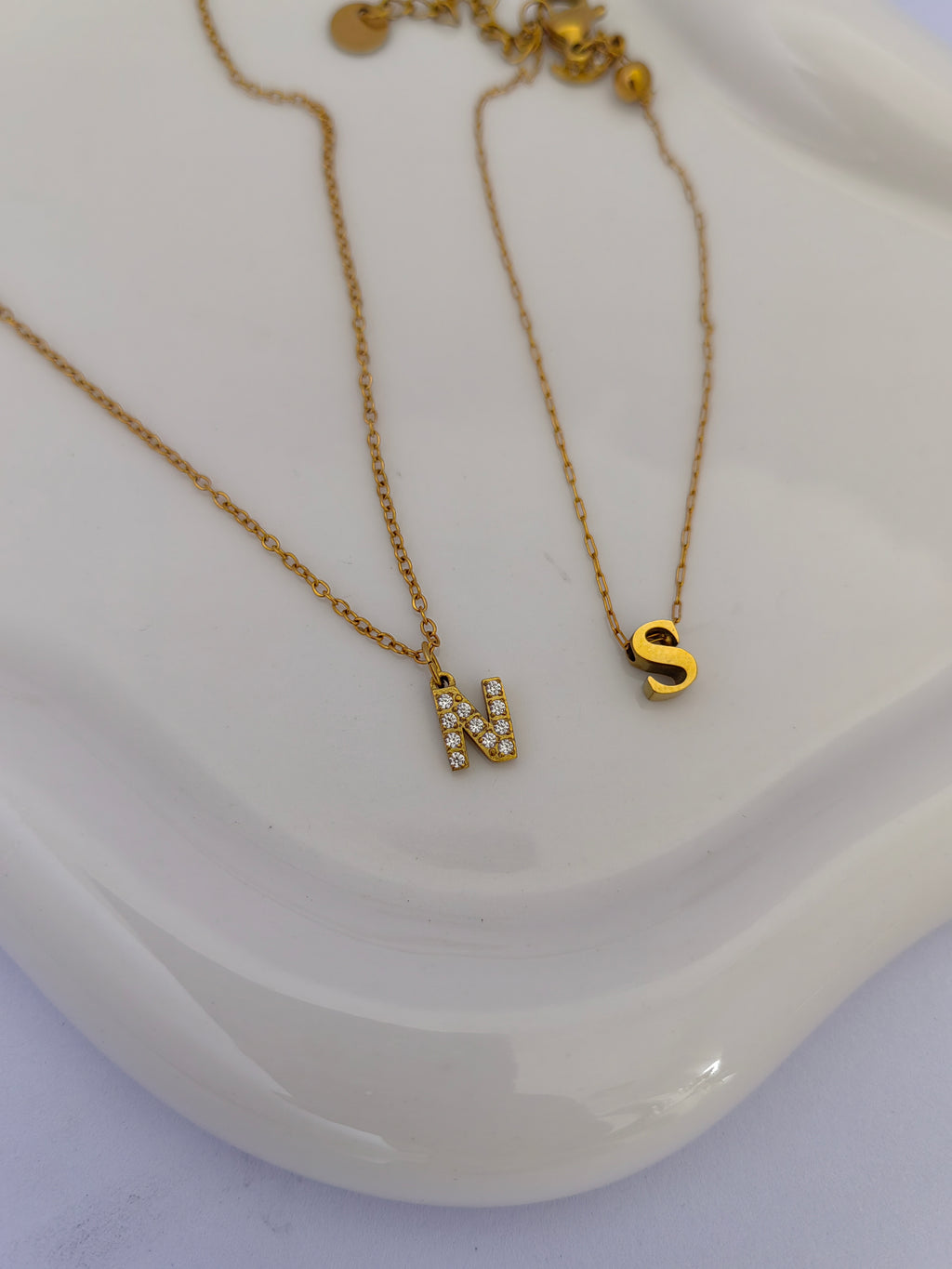DAINTY LETTER NECKLACE