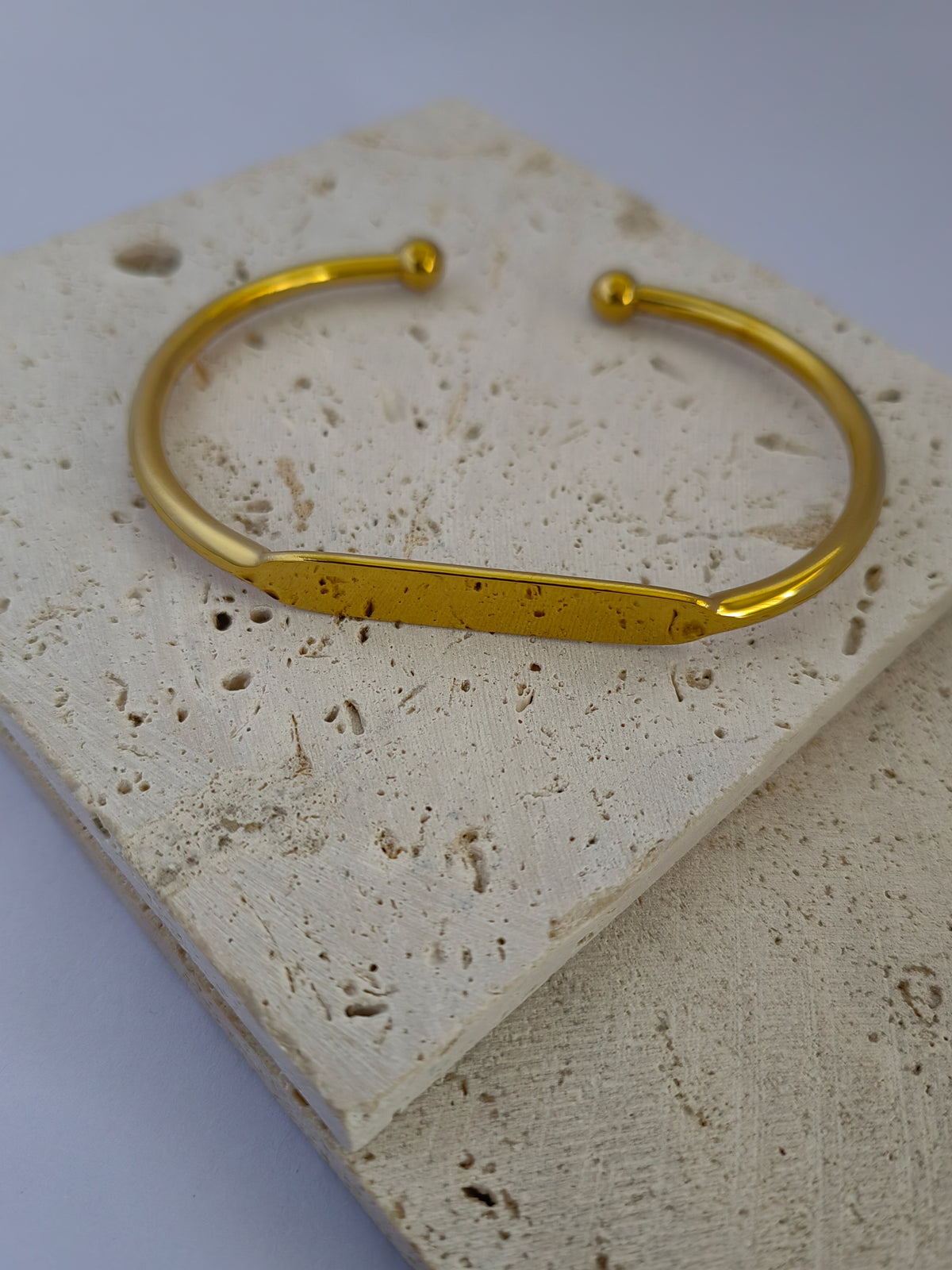 MEN'S BAR NAMEPLATE BANGLE