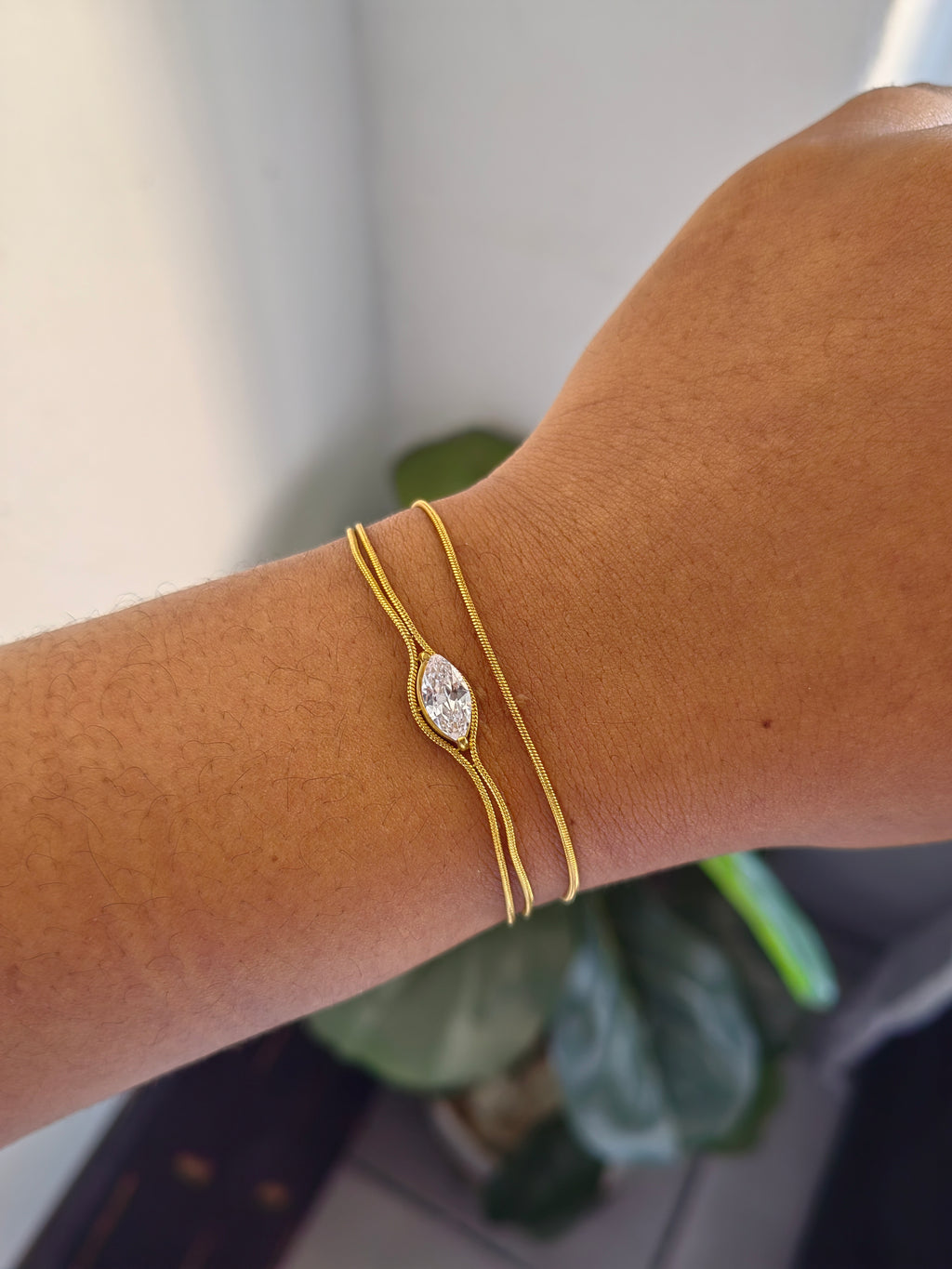 S HERRINGBONE BRACELET