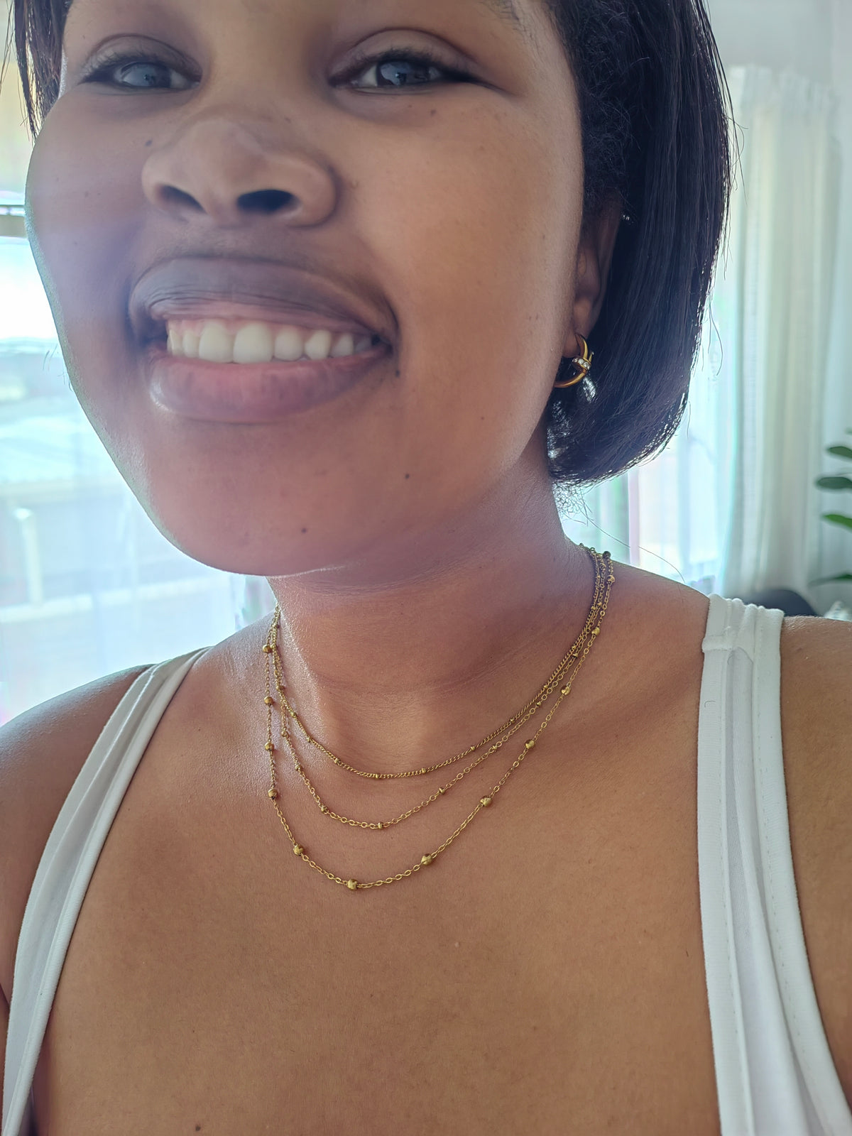 LARGE DEWDROP NECKLACE