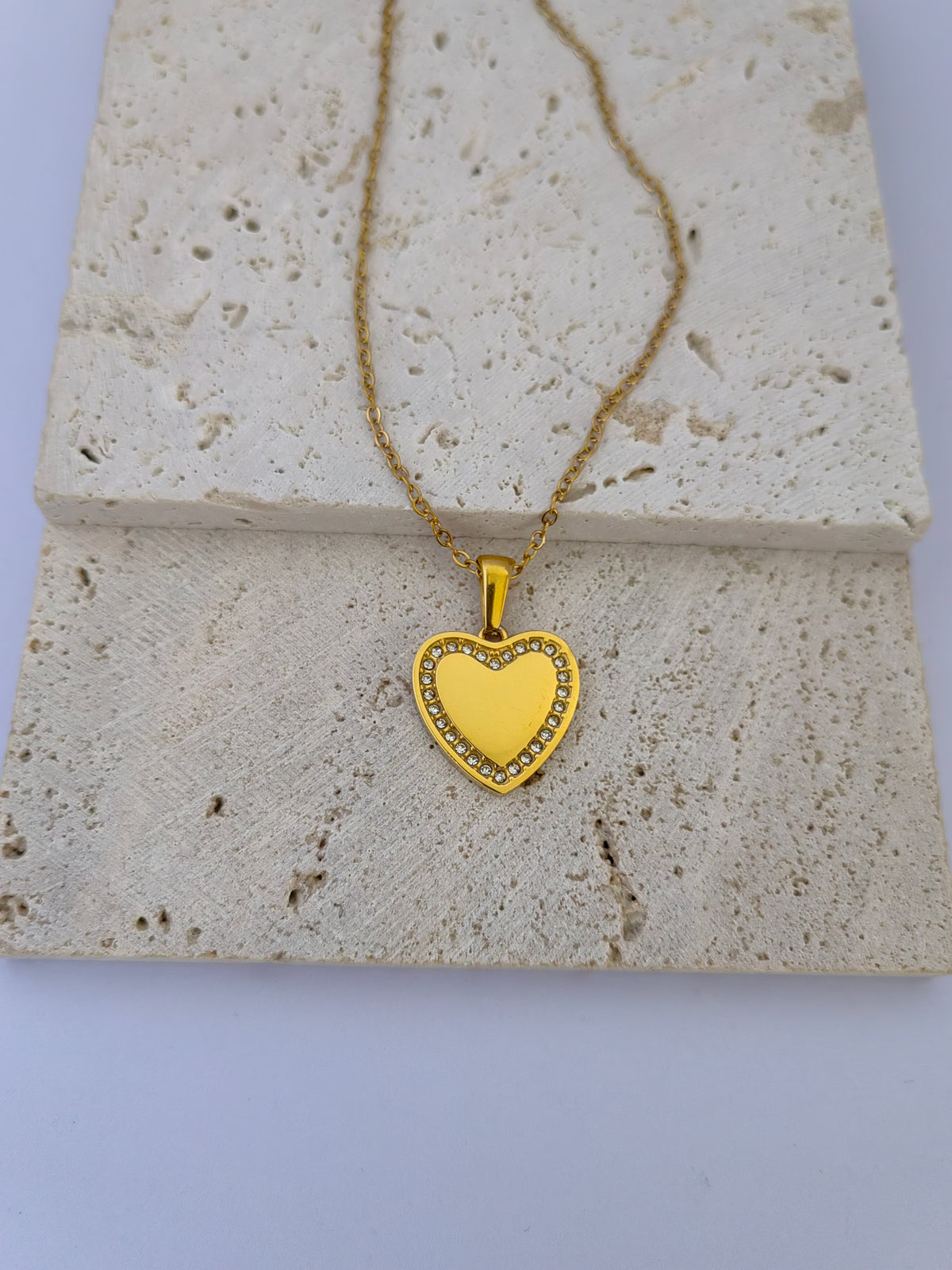HEART NAMEPLATE NECKLACE