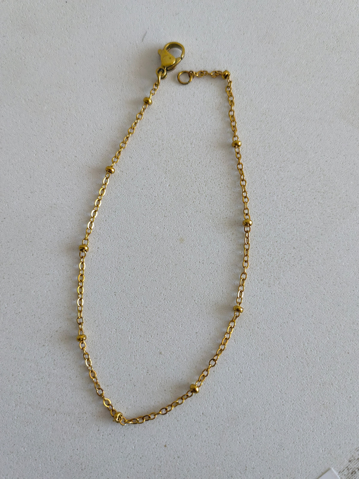 MED DEW DROP ANKLET