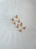 GIRLS PINK STUDS