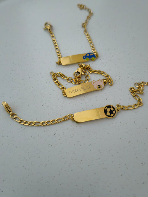 BOYS BOLL NAMEPLATE BRACELET