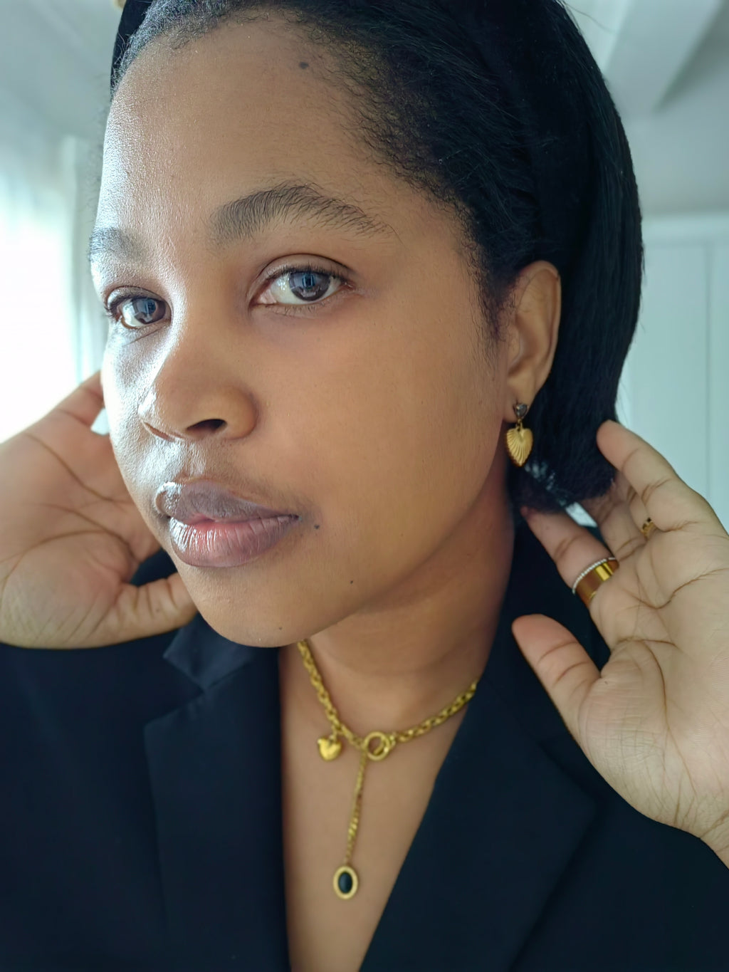 ONYX EARRINGS
