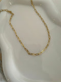 MED PAPERCLIP NECKLACE