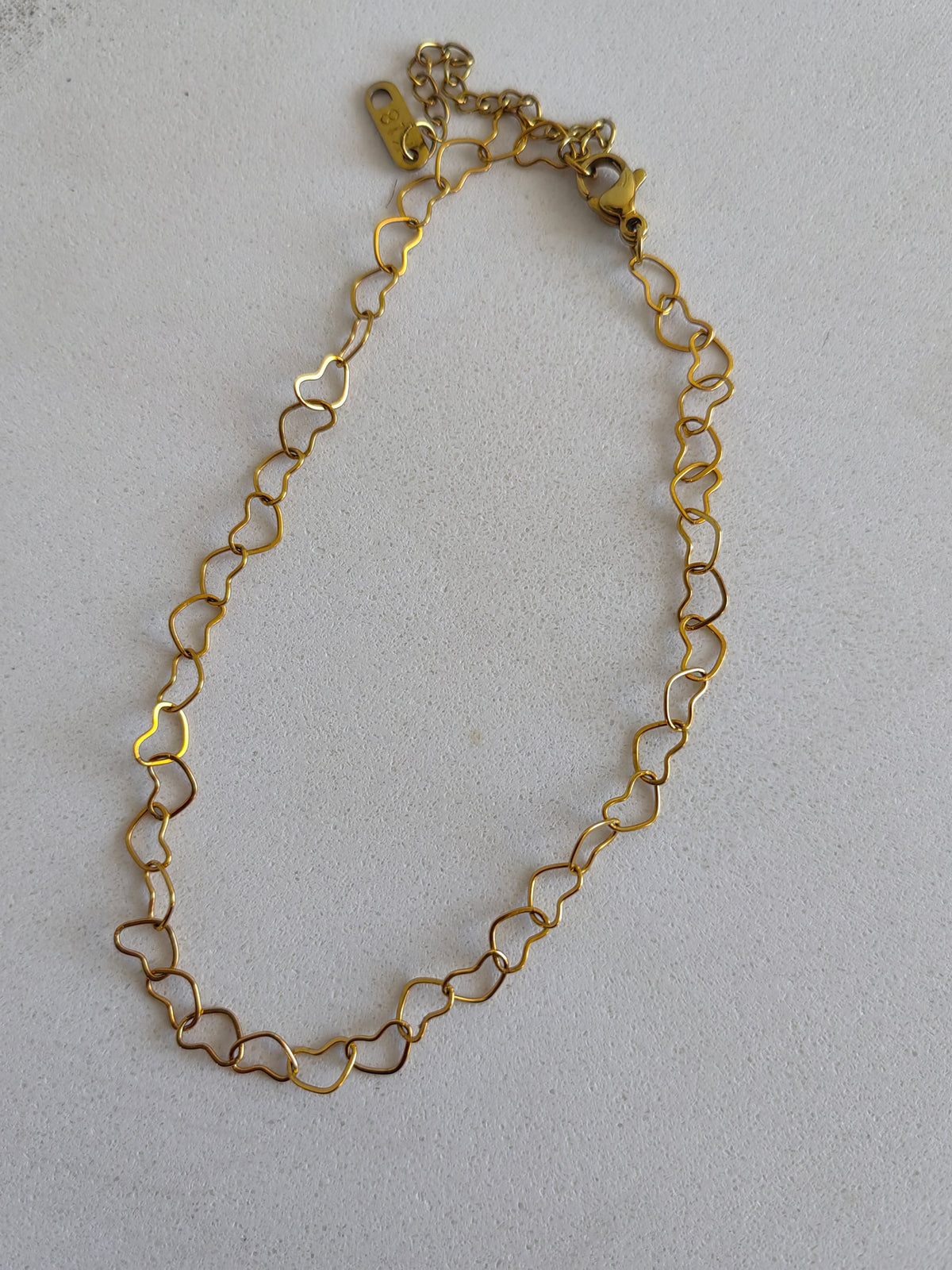 HEARTS ANKLET