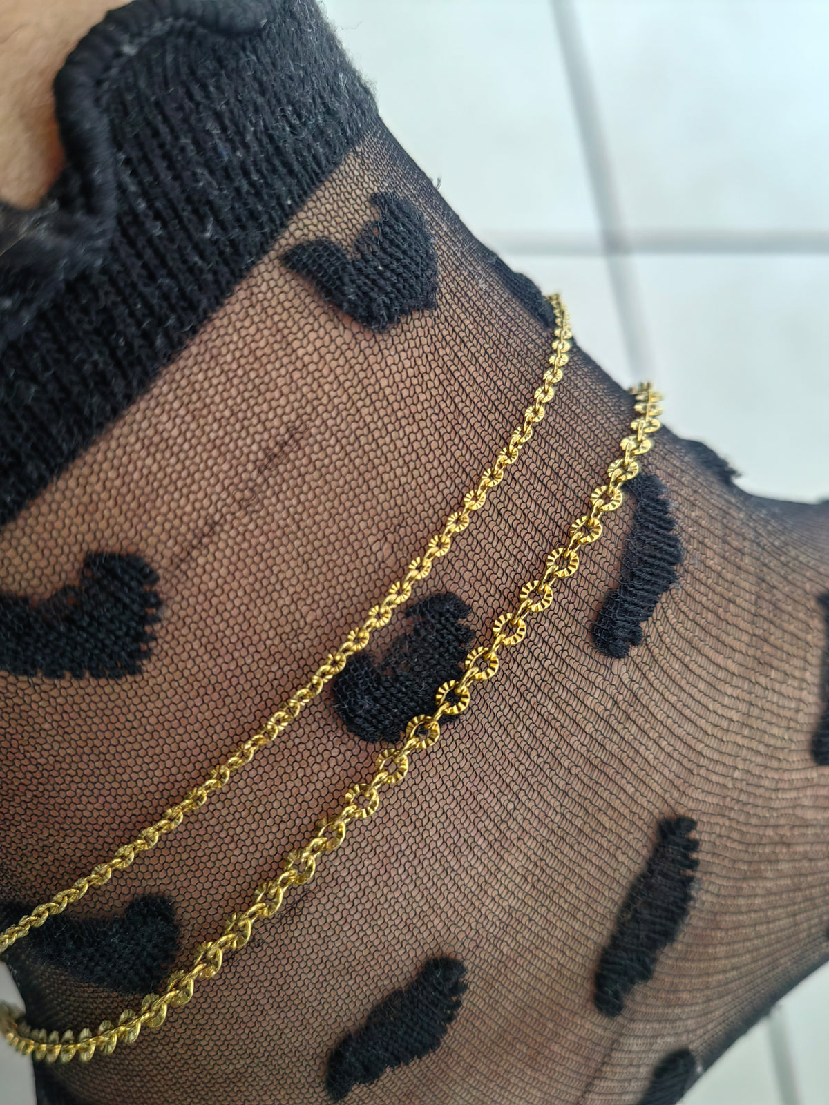 LARGE LINKS ANKLET