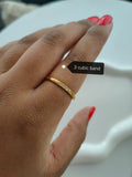 3 CUBIC RING