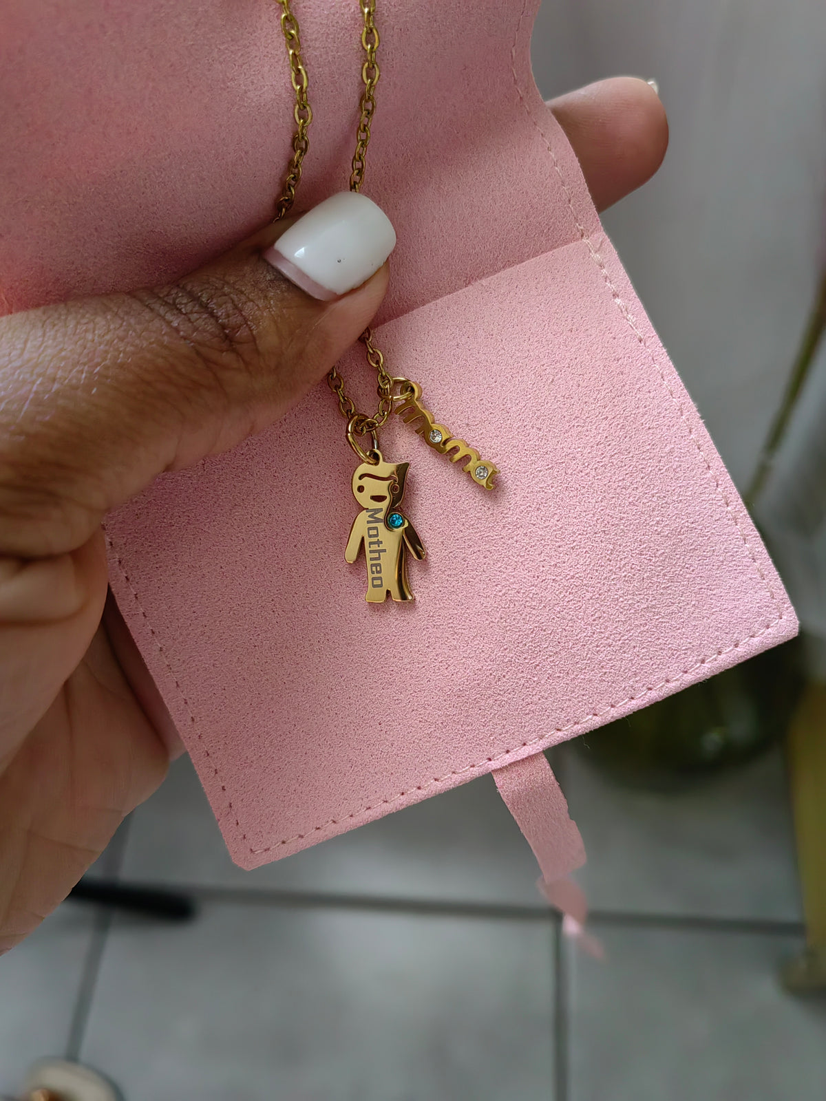 GIRL OR BOY MAMA NECKLACE