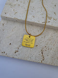 MEN'S BIBLE VERSE NECKLACE