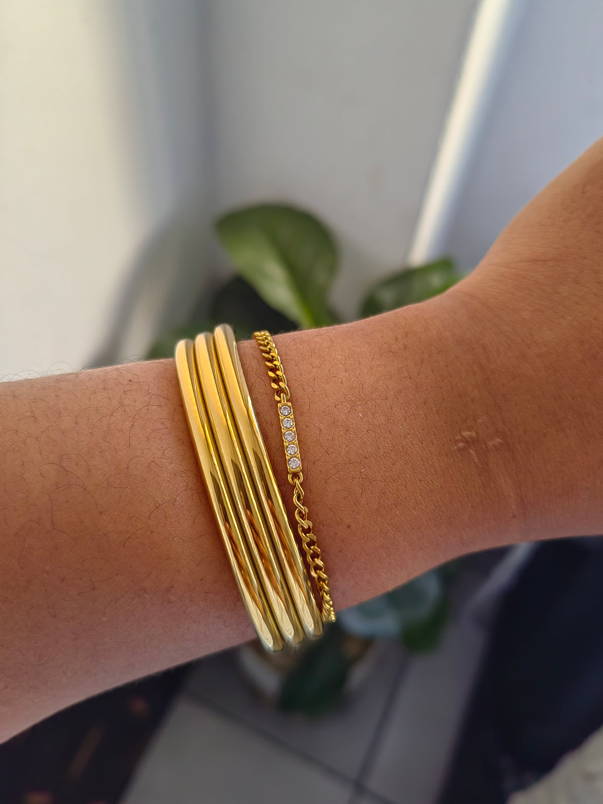 RECTANGLE CUBIC BRACELET
