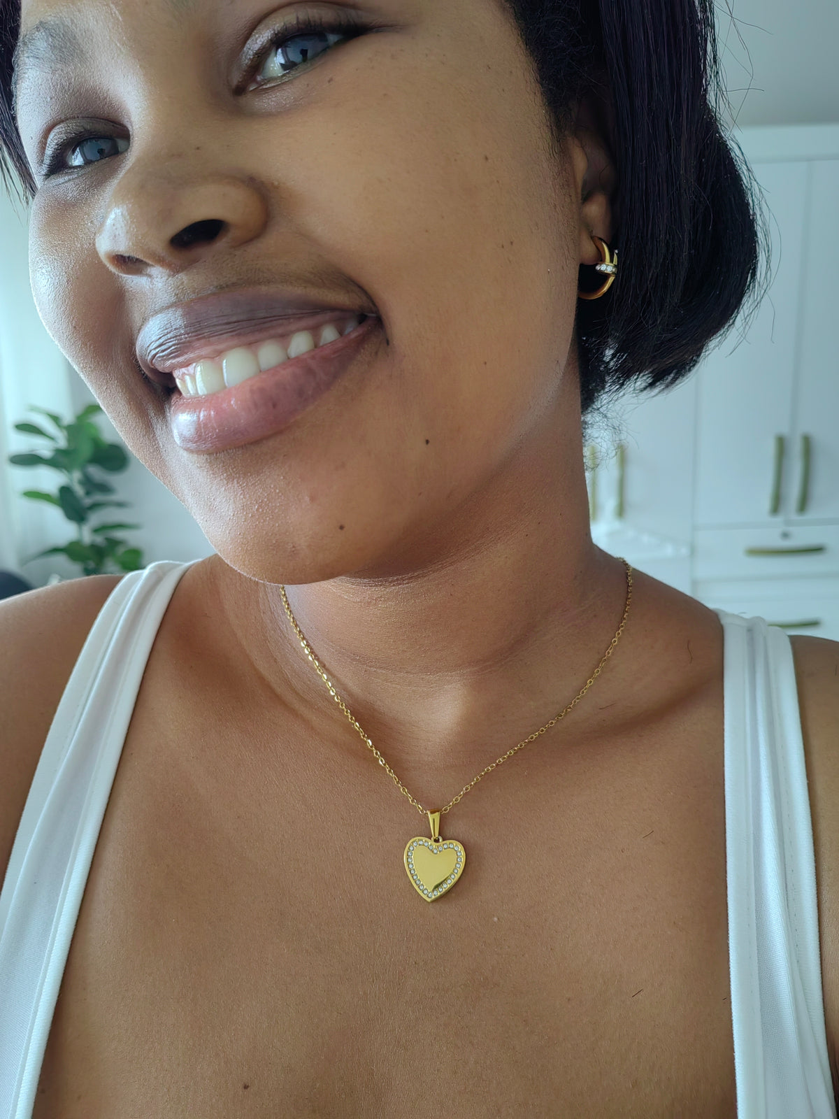 HEART NAMEPLATE NECKLACE