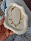 NAME LETTER NECKLACE