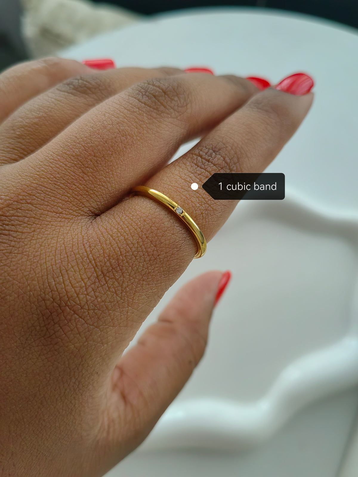 1 CUBIC RING