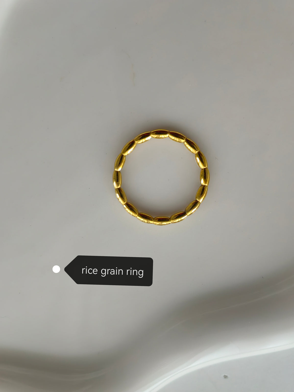 RICE GRAIN RING