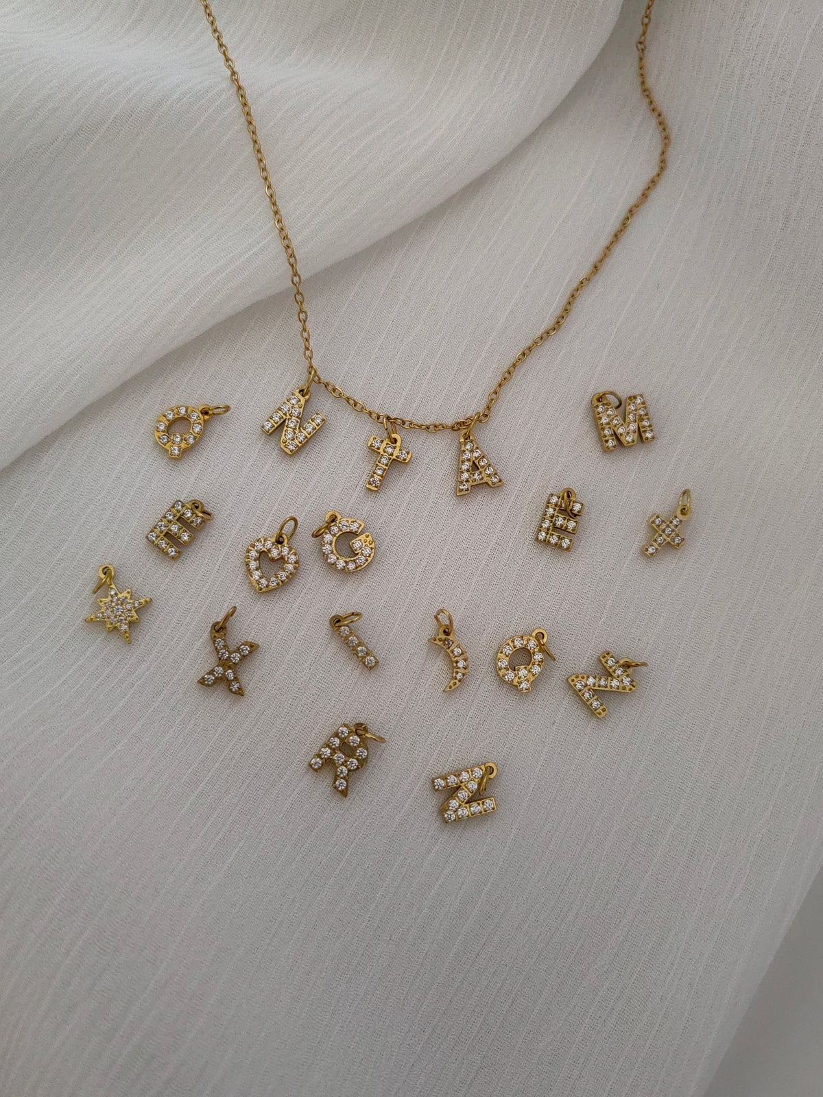 DAINTY LETTER NECKLACE