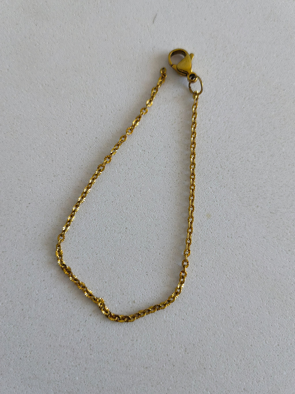 SMALL LINKS ANKLET