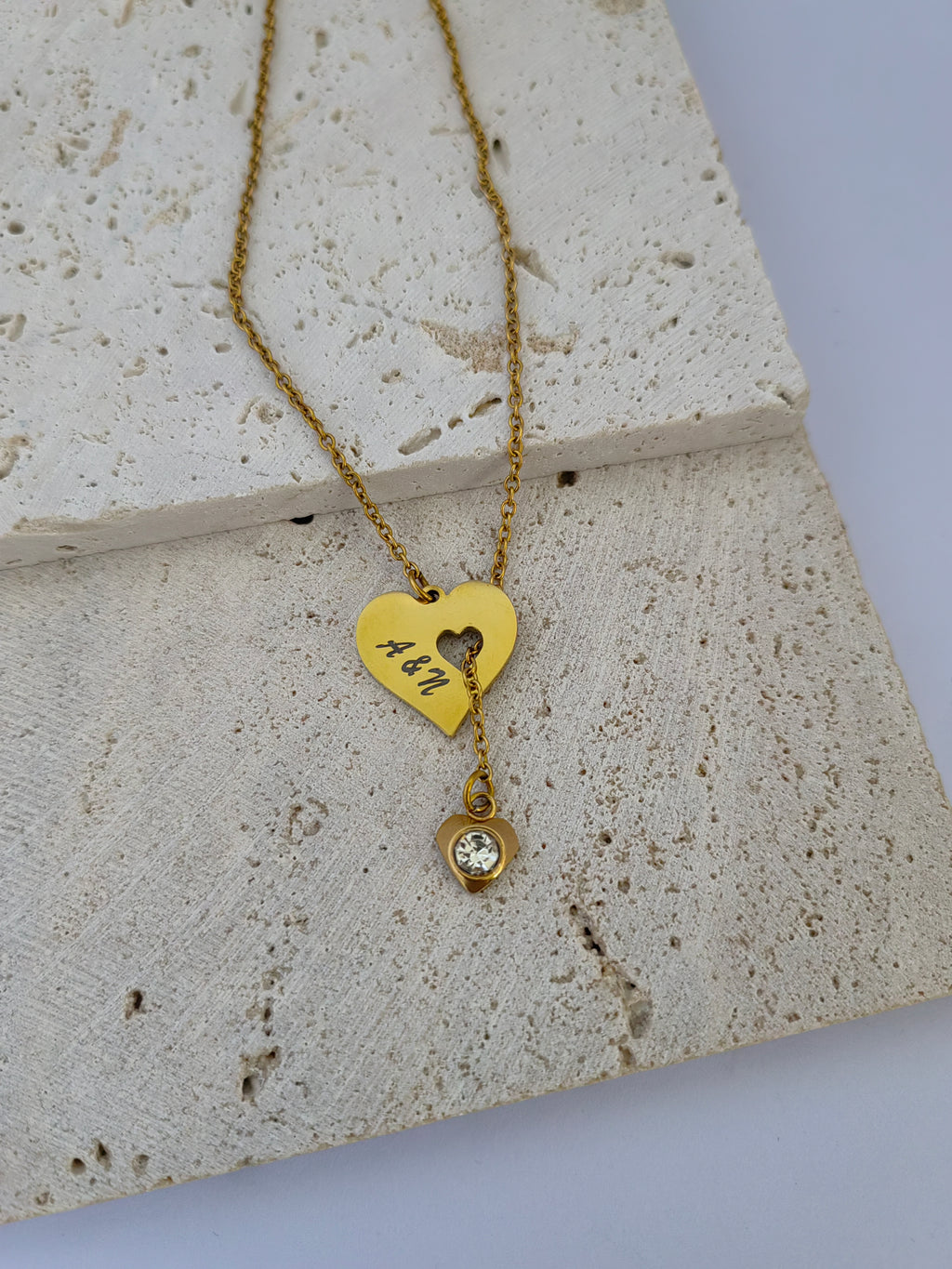 MISSING HEART NECKLACE