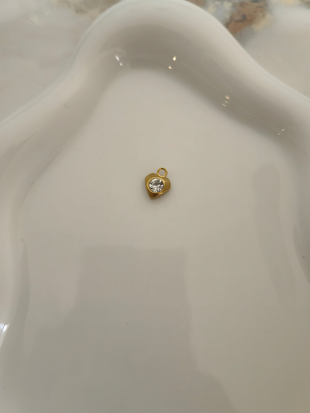 DAINTY INITIAL CHARM NECKLACE